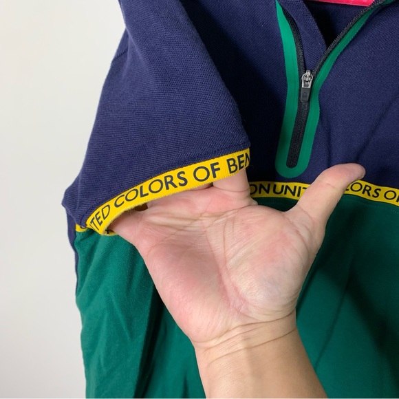 Kids’ United Colors of Benetton Blocked Polo Shirt - Picture 7 of 12
